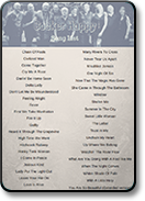 Cocker Happy Song List